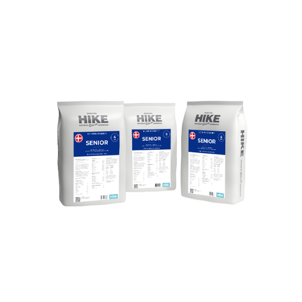 HIKE - Nature kornfri senior 28/12,5 - til hunde med lav aktivitetsniveau